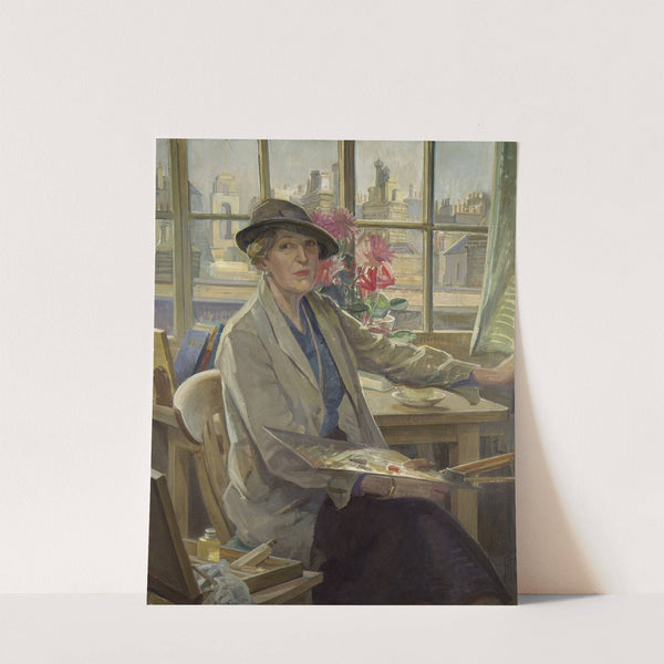 Self portrait by Mary Elizabeth Tripe