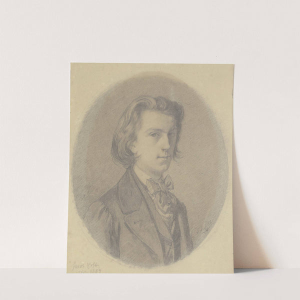 Self-portrait by Johann Jakob Hoff