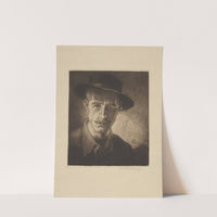 Self-portrait (1910) by Rudolph Pauschinger