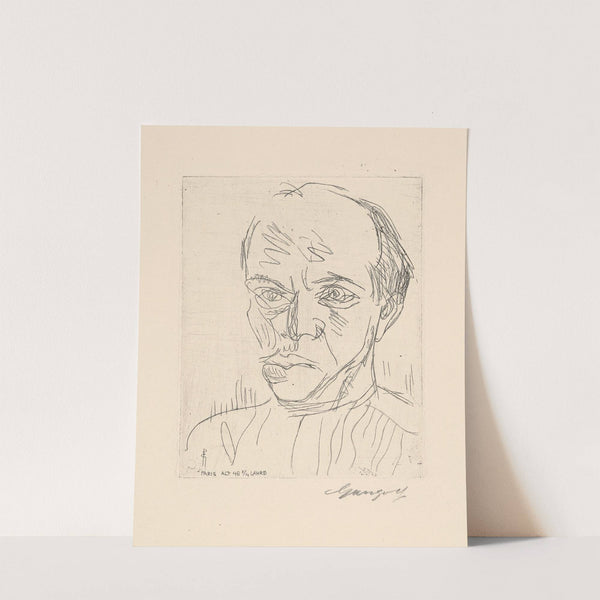 Self-portrait (1927) by Paul Gangolf