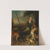 Self Portrait As A Hunter by Manner Of Alexandre-François Desportes