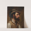 Self-portrait as a hunter by Edvard Perséus