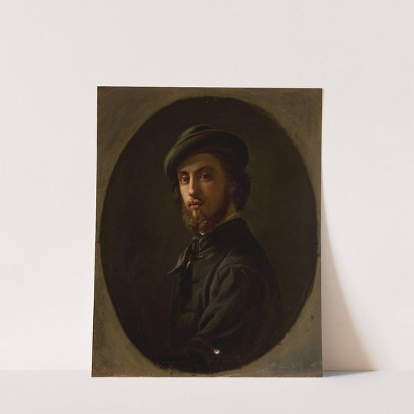 Self-portrait as a young man (1860) by Leopold Horowitz