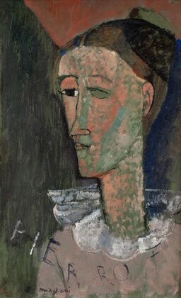 Self-Portrait as Pierrot (1915)