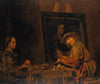 Self-Portrait as Zeuxis Portraying an Ugly Old Woman