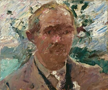 Self-portrait at Walchensee