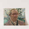 Self-portrait at Walchensee (1922) by Lovis Corinth
