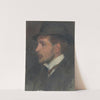 Self-Portrait from Profile in a Hat (1900) by Milan Thomka Mitrovský