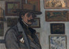 Self-Portrait in a brown hat
