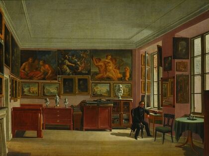 Self-portrait in a room (1830)
