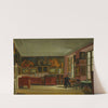 Self-portrait in a room (1830) by Aleksander Kokular