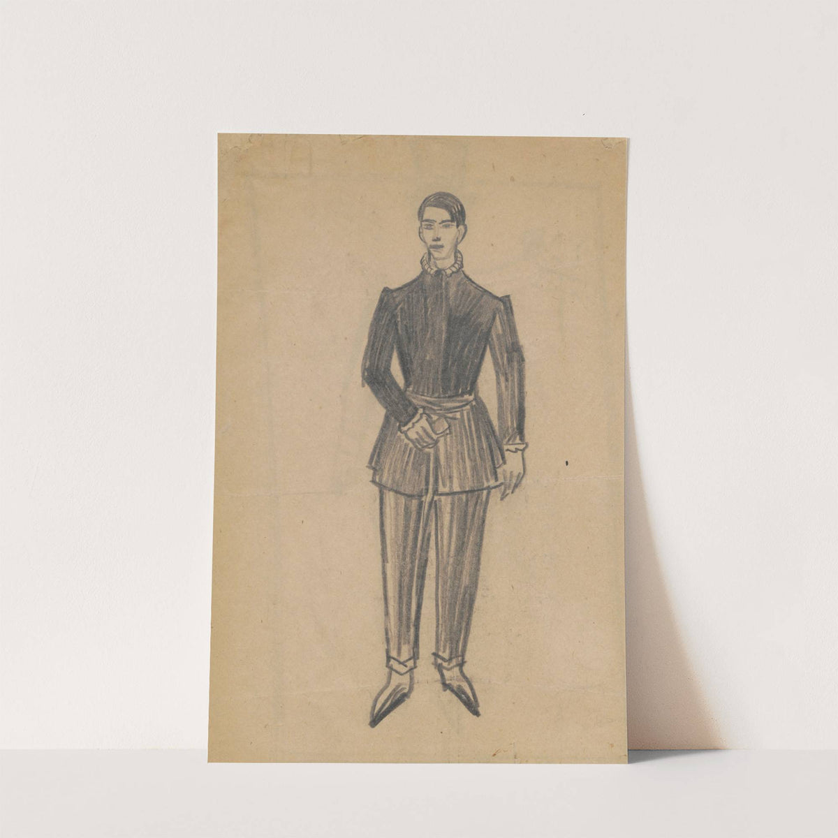 Self-portrait in a Spanish costume (1914) by Zygmunt Waliszewski