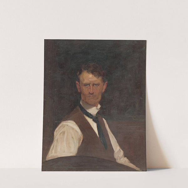Self-Portrait in a White Shirt by Eduard Putra