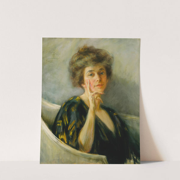 Self-Portrait in Repose (ca. 1895) by Alice Pike Barney