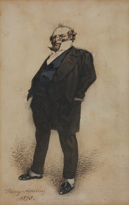 Self-Portrait in the Role of M. Prud’homme (1873)