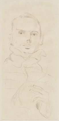Self-portrait with a cigarette (1904)