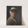 Self-Portrait with a Visor (c. 1776) by Jean Siméon Chardin
