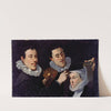 Self-portrait with brother and sister (1596) by Joseph Heintz The Elder
