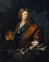 Self-Portrait with Family Coat of Arms