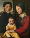 Self-portrait with family (1830)