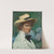 Self-Portrait with Hat (1904) by Ottilie Wilhelmine Roederstein