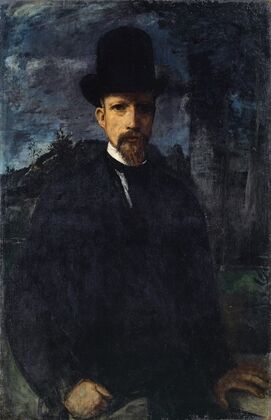 Self-Portrait with High Hat