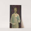 Self-Portrait With Palette by Franz Marent