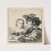 Self-Portrait with Saskia (1636) by Rembrandt van Rijn