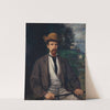 Self-Portrait with Yellow Hat by Hans Von Marées