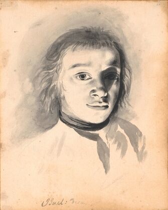 Selvportræt ved kunstigt lys (1763 – 1764)