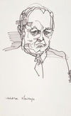 Senator Joseph M. Montoya, a member of the Senate Watergate Committee
