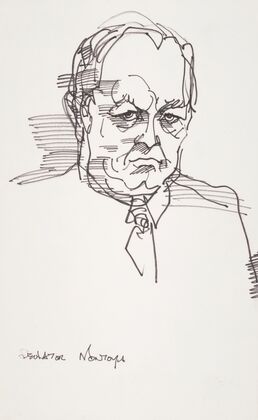 Senator Joseph M. Montoya, a member of the Senate Watergate Committee