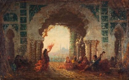 SÃ©rail Ã  Constantinople, la danse de l’almÃ©e