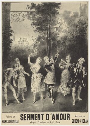 Serment d’amour, opéra-comique en 3 actes (1886)