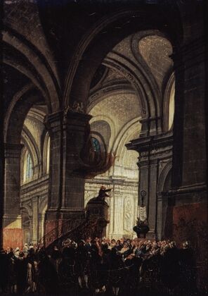 Sermon D’un Capucin Dans L’Ã©glise Saint-Roch — size preview