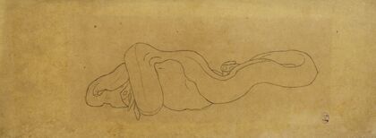 Serpent dévorant une proie (19th century)