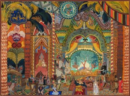 Set Design for the Ballet ‘The Firebird’