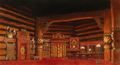 Set Design for the Opera ‘The Tsar’s Bride’
