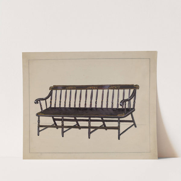 Settee by Katherine Hastings