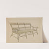 Settee by Rosa Burger