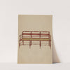 Settee or Hall Seat by Henry Meyers