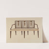 Settee-Sheraton Style by Charles Henning
