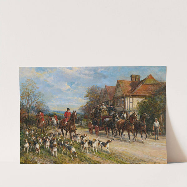 Setting Out by Heywood Hardy