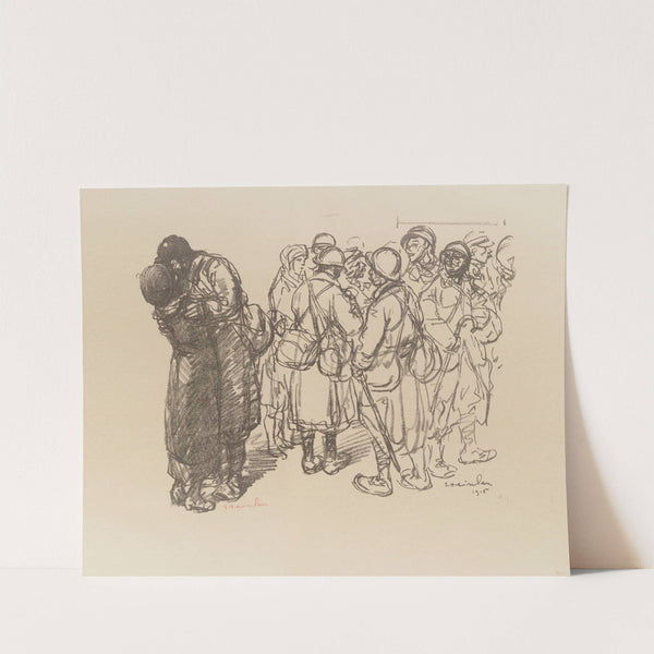 Seuls, quand même! (1916) by Théophile Alexandre Steinlen