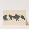 Seven crows (1872-1897) by Henri-Charles Guérard