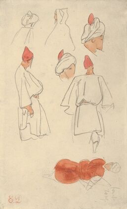 Seven Studies of Moroccan Men’s Costume (1832)