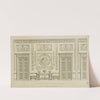 Several design of doorways and moldings. by Michael Angelo Pergolesi