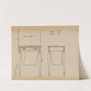 Sewing and Work Table by American 20th Century