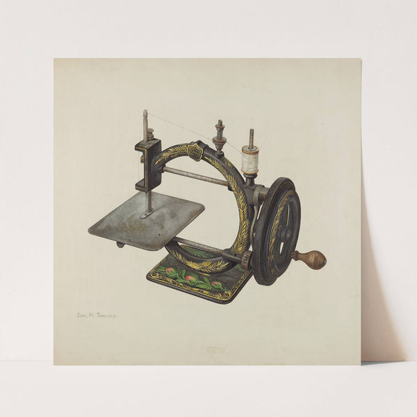 Sewing Machine by John H. Tercuzzi