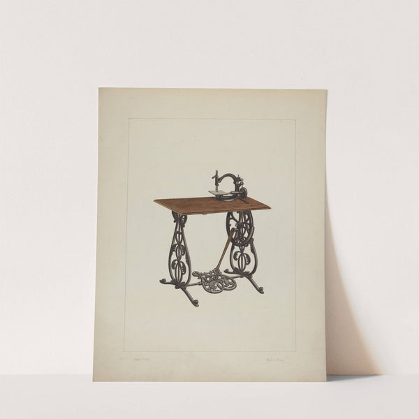 Sewing Machine by Clyde L. Cheney